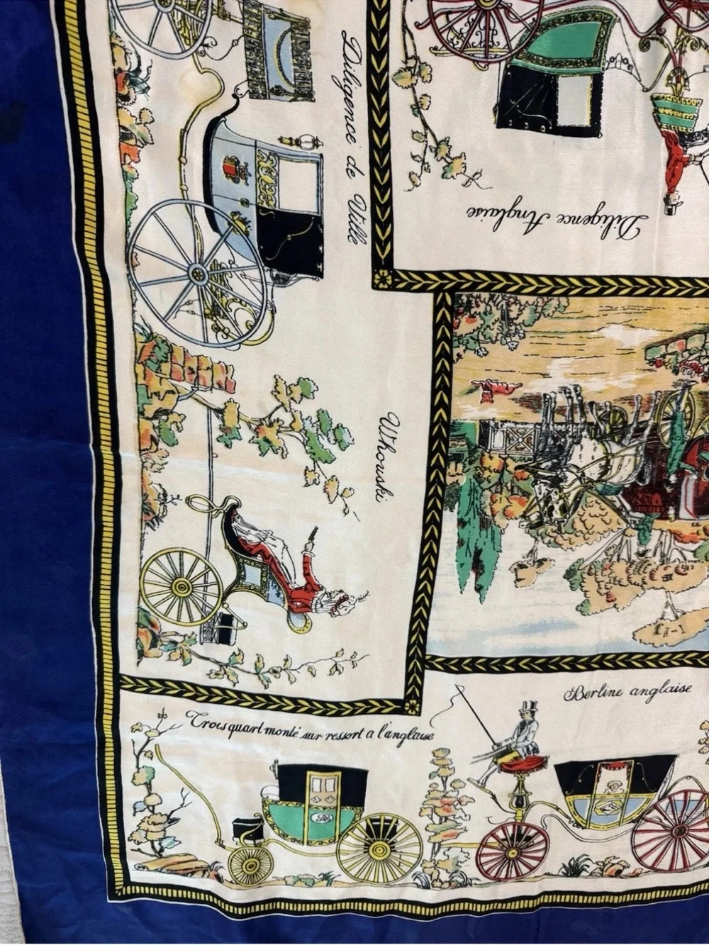 Vintage silk scarf